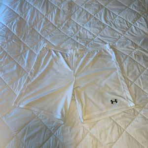 Under Armour white XL athletic shorts